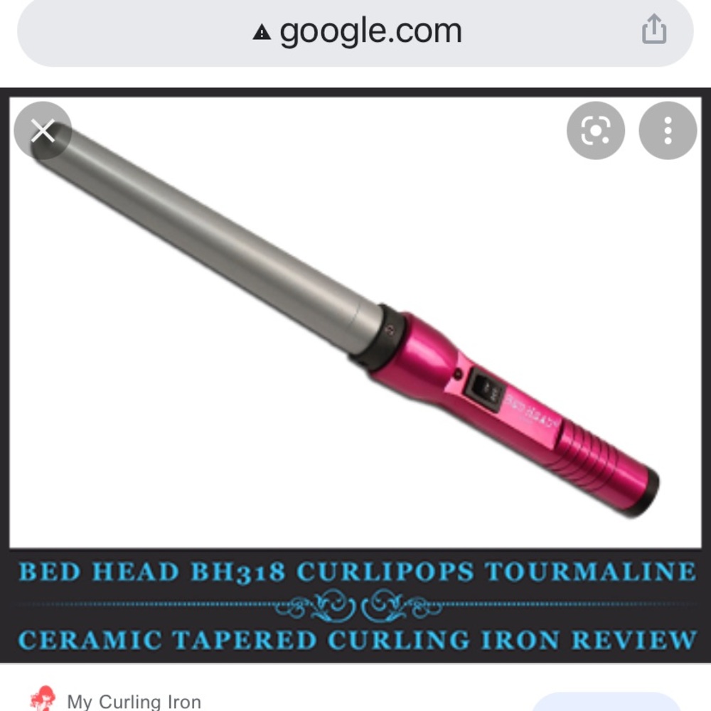 1” curling wand